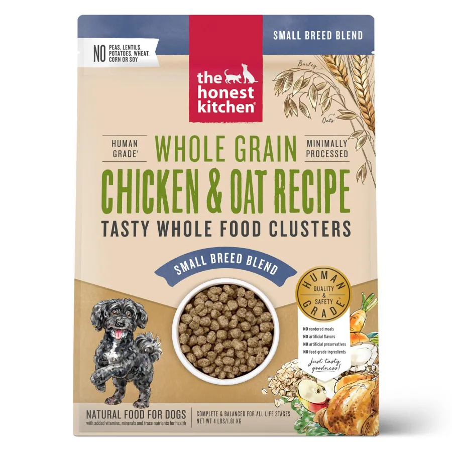 Outlet The Honest Kitchen Whole Food Clusters Chicken Small Breed Dry Dog Food, 4-lb
