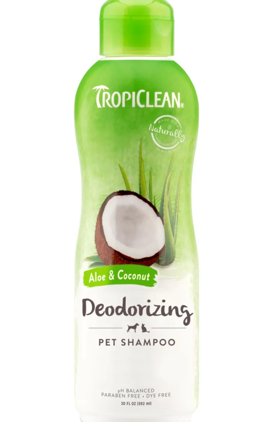 Discount Tropiclean Aloe & Coconut Deodorizing Pet Shampoo, 20-oz
