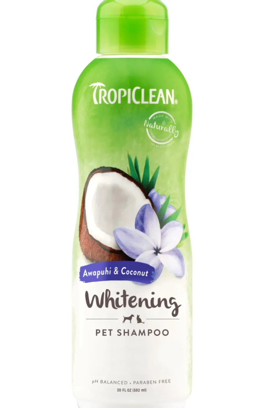 New Tropiclean Awapuhi & Coconut Whitening Pet Shampoo, 20-oz