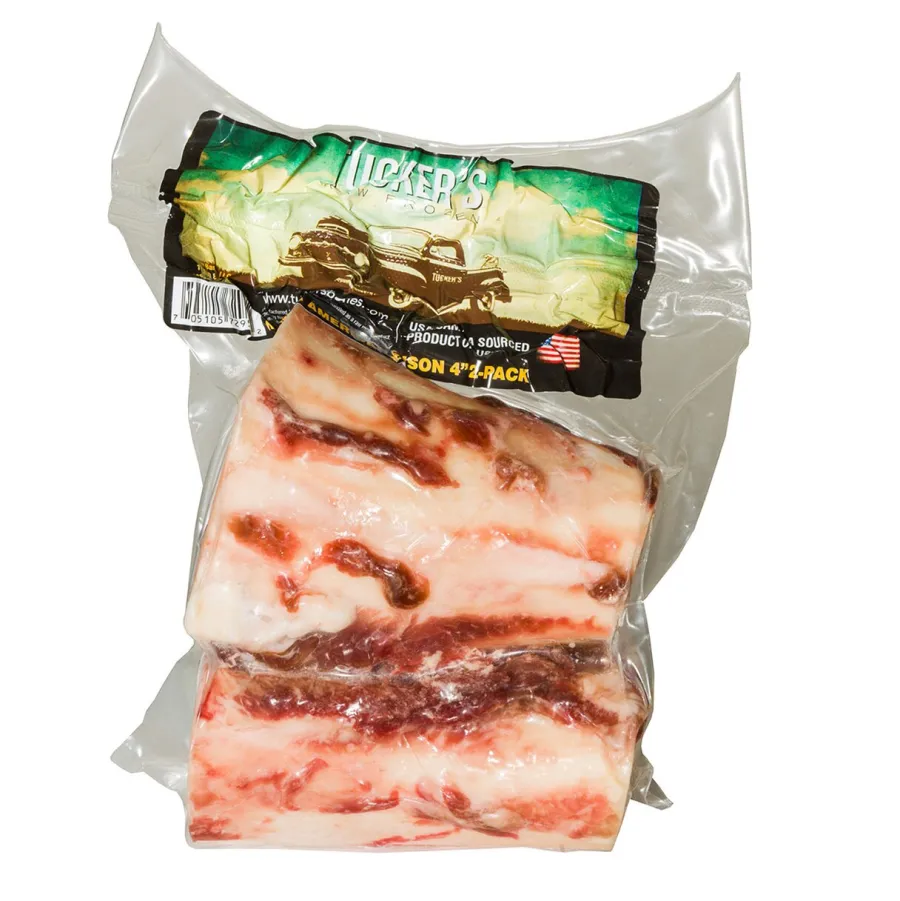 Sale Tucker's Bison Bone Frozen Dog Treats, 4-in, 2-pk