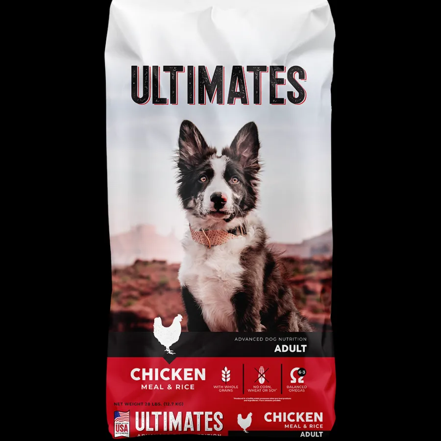 Best Ultimates Adult Chicken & Rice Dry Dog Food, 28-lb