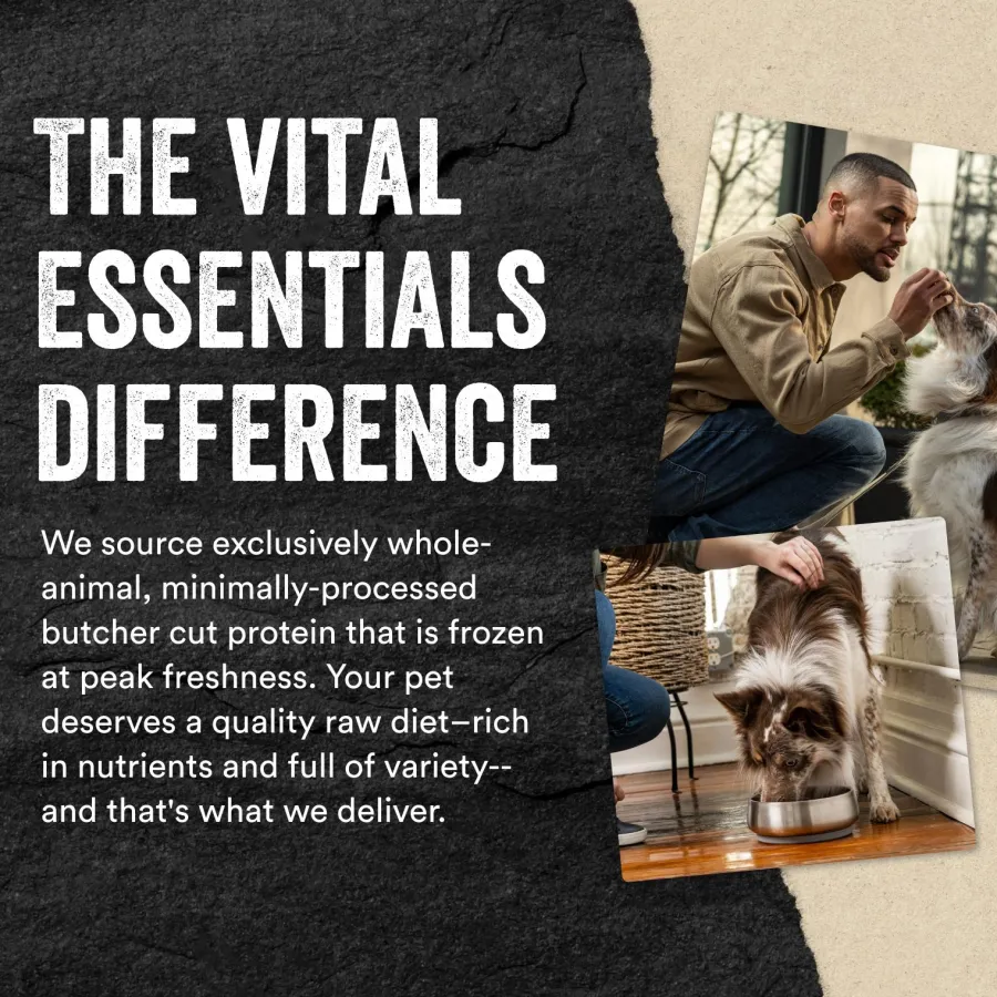 Best Vital Essentials Rabbit Entree Mini Nibs Freeze-Dried Raw Dog Food, 5.5-oz