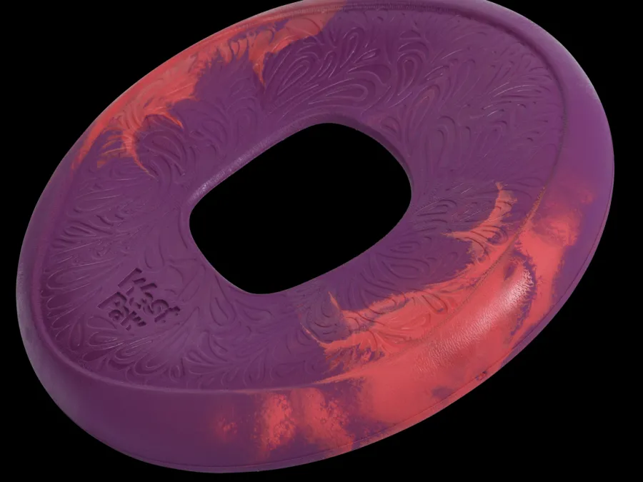 Best West Paw Sailz Dog Toy, Hibiscus, Large