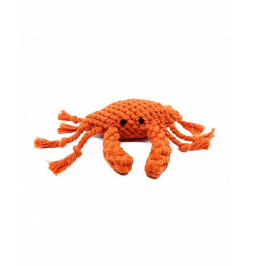 Cheap Wild Meadow Farms Plushland Wild Cotton Crab Dog Toy