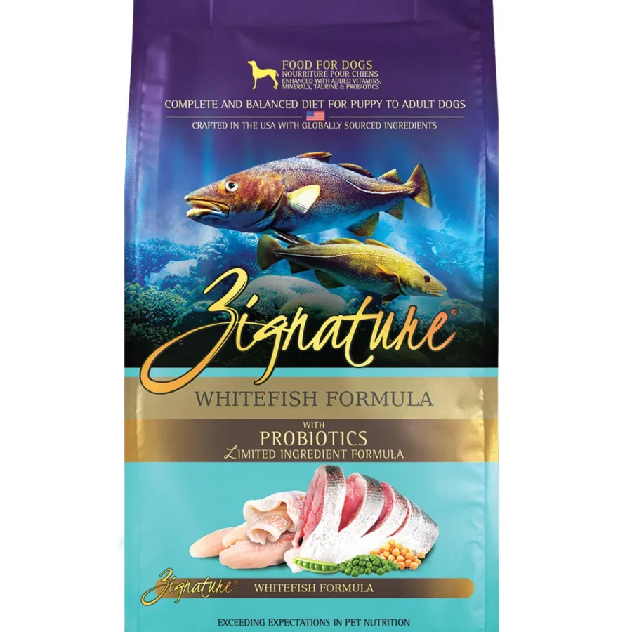 Cheap Zignature Whitefish Limited Ingredient Formula Grain-Free Dry Dog Food, 4-lb